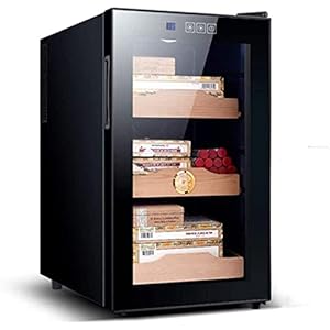 Sigarenkist Humidor Kabinet Sigaar Kabinet Constant Cederhout Plank Elektronische Koelkast Touchscreen Tabaksdoos