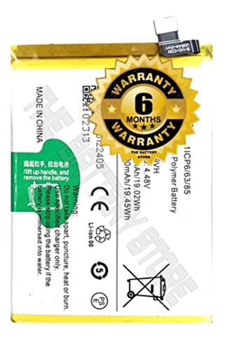 Image of THE BATTERY STORE Orignal b-v0 Battery for IQ00 Z6 44WATT 5000MAH Battery with 6 Months Warranty (for IQ00 Z6)