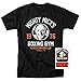 Popfunk Rocky Mighty Mick's Boxing Gym T-Shirt (Black, 2XL)
