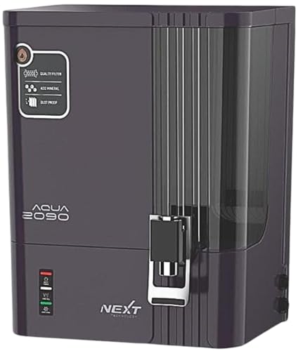 Image of ISO Certified | 2000 TDS | Aqua 2090 Zinc Copper Alkaline RO Water Purifier | 10 Liter Storage | RO + UV + Zinc + Copper + Alkaline + TDS Control | Best For Home and Office (Deep Purple)