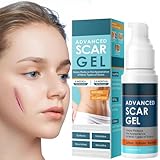 Narbengel für Narben - 50ml Narbencreme Narbensalbe Narbengel Narbensalbe für C-Abschnitt, Kaiserschnitt Keloide & Narben - Pflege für Neue & Alte Narben (1)