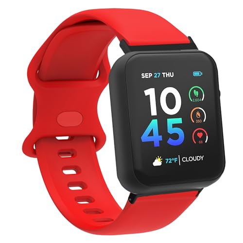 Bracelet silicone iTouch Air 4 46mm rechange montre connectée iTouch Air 3 44mm