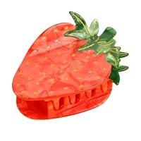 Elegante Acetat-Haarklammer Mit Obst-Design – Haaraccessoire Für Damen, Für Party & Alltag