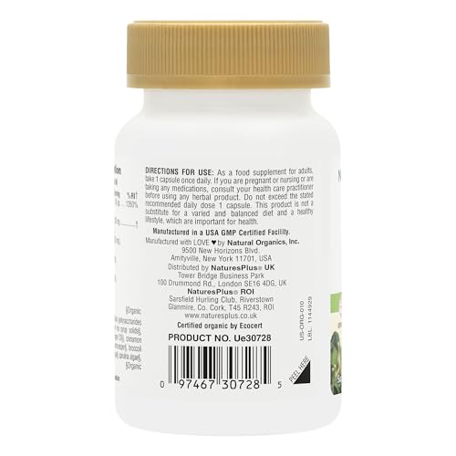 NaturesPlus Source of Life Garden Vitamin D3 2500IU Capsules - Organic and Vegan Vitamin D3 Supplement for Bone and Immune Support - Gluten Free - 60 Servings - Image 6