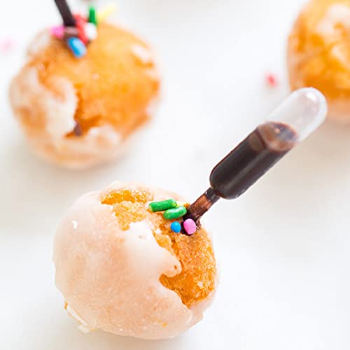 Tormen Liquid Dropper Pasteur Pipettes For Cupcakes, Strawberry, Chocolates,Whiskey,Alcohol,Syrups,Sodas(0.2Ml,12 Pcs) #TOP4