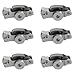 6PCS Valve Lifter & Rocker Arm Fit For Dodge Challenger Charger Journey Pacifica For Chrysler 300 For Jeep Grand Cherokee Wrangler For Ram 1500 3.6L 2016-2024 5047979AA 5047896AD 05047896AC 5047896AB