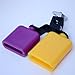 Plastic Musical Jam Block, Latin Percussion Instrument, Yellow-Purple，Hand Percussion (Yellow-Purple)