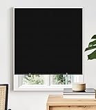 100% Blackout Roller Shades, Cordless Window Blinds with Thermal Insulated UV Protection Privacy, Ea