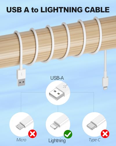 MFi Certified Short Lightning Cable