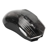POENVFPO RGB RGB Mysz Myszy 3 Modus 5 DPI Regulowany dla PC Intelligent Television, Materiał ABS (BLACK)