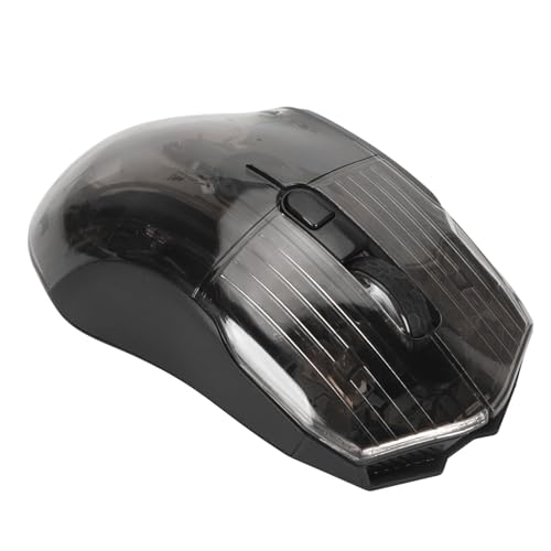 POENVFPO RGB RGB Mysz Myszy 3 Modus 5 DPI Regulowany dla PC Intelligent Television, Materiał ABS (BLACK)