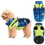 Calore e protezione dal freddo: il nostro cappotto invernale per cani è progettato per fornire calore e comfort ottimali al vostro cane. Il materiale di alta qualità è foderato per trattenere il calore corporeo del cane e proteggerlo dalle temperature gelide, più calde per i viaggi all'aperto.