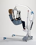 Patient Aid One Piece Patient Lift Sling with Positioning Strap, Size Medium, 600lb Weight Capacity
