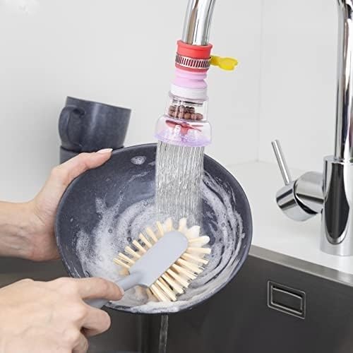 3-Pack Faucet Water Filter Set - Universal Sink Water Filter for Kitchen Bathroom Easy-Install Faucet-Mounted Water Purifier with — view 9