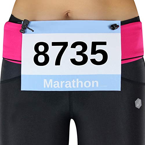 Formbelt para Start Número Fijación en el Cinturón - El Corredor Unidad Forma Belt Cinturón para Uso al Correr, Correr, Empresas Unidad, triatlón o Marathon, Inline de Patinaje, Caminar