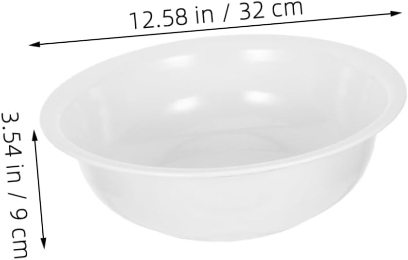Vintage Enamel Bowl Deep Basin for Wedding Hand Wash Basin Enamelware Bowl for Household Use
