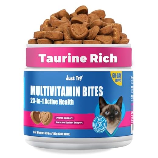 Just Try 23 in 1 Taurine for Cats Treats Multivitamin Indoor & Senior Cat