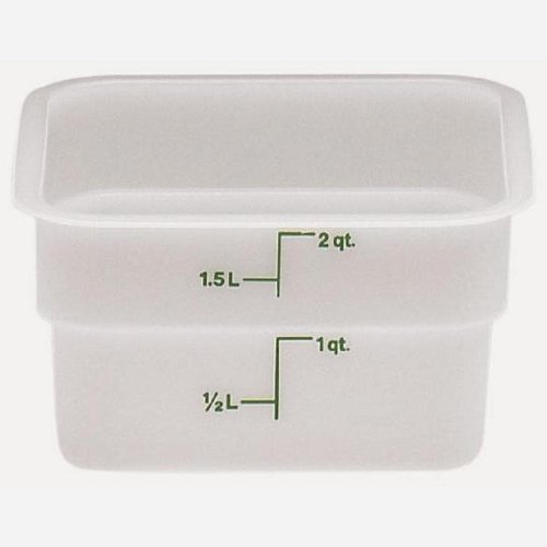 2 qt CamSquare Food Storage Container by Cambro – 2 qt., 2.0 quarts, Model 2SFSP148