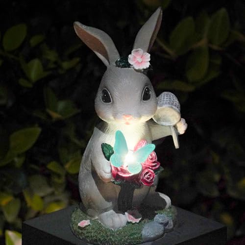 NYUWOAURC Solar Garden Bunny