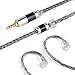 Linsoul Tripowin Zonie IEM Cable, 16 Core Silver Plated Earphone Upgraded Cords, 1.25m SPC in Ear Monitor Cable for KZ ZS10 PRO 2 AS10 PRO Tangzu Wan’er SIMGOT EM6L(Recessed 2pin, 2.5mm) (Grey)