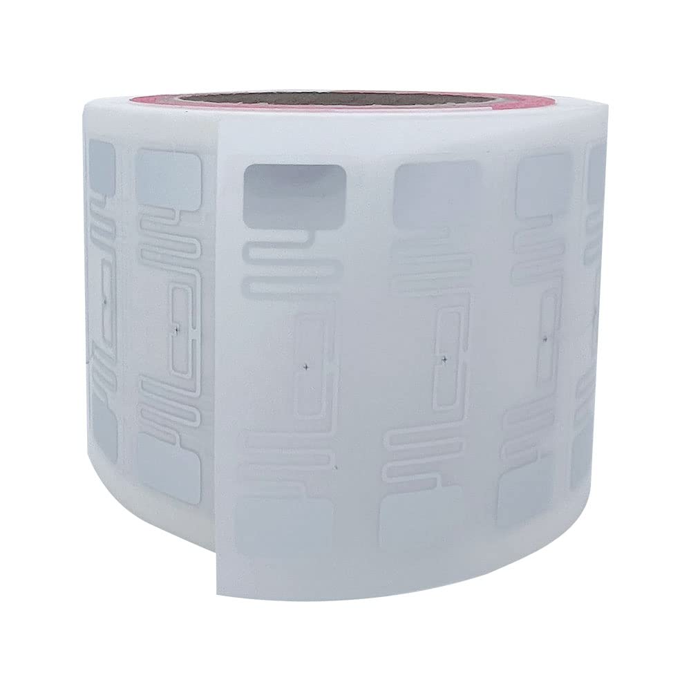 FONGWAH 200 etiquetas UHF compatibles con chips H3 de 73 x 23 mm 860-960 MHz lectura de larga distancia para gestión de inventario