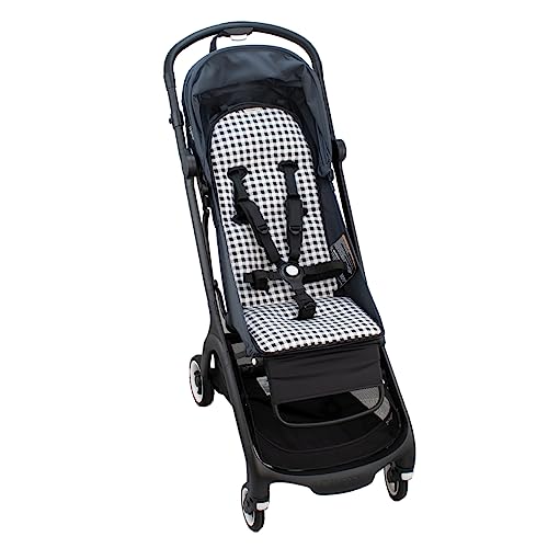 Matelas Bugaboo Butterfly coton anti transpirant Vichy - 2