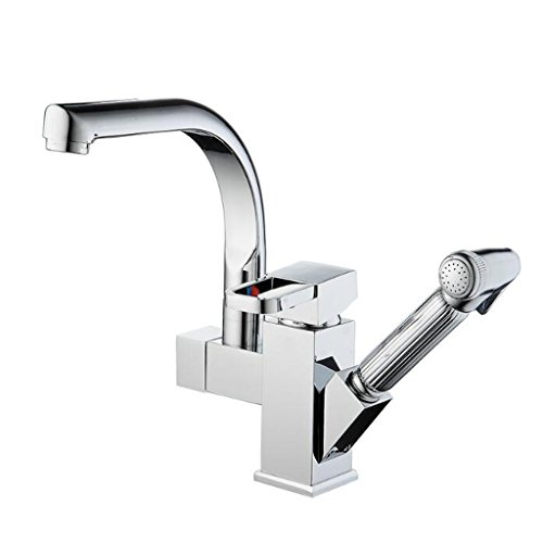 Robinet de cuisine deux sorties mitigeur vertical eau chaude - 2