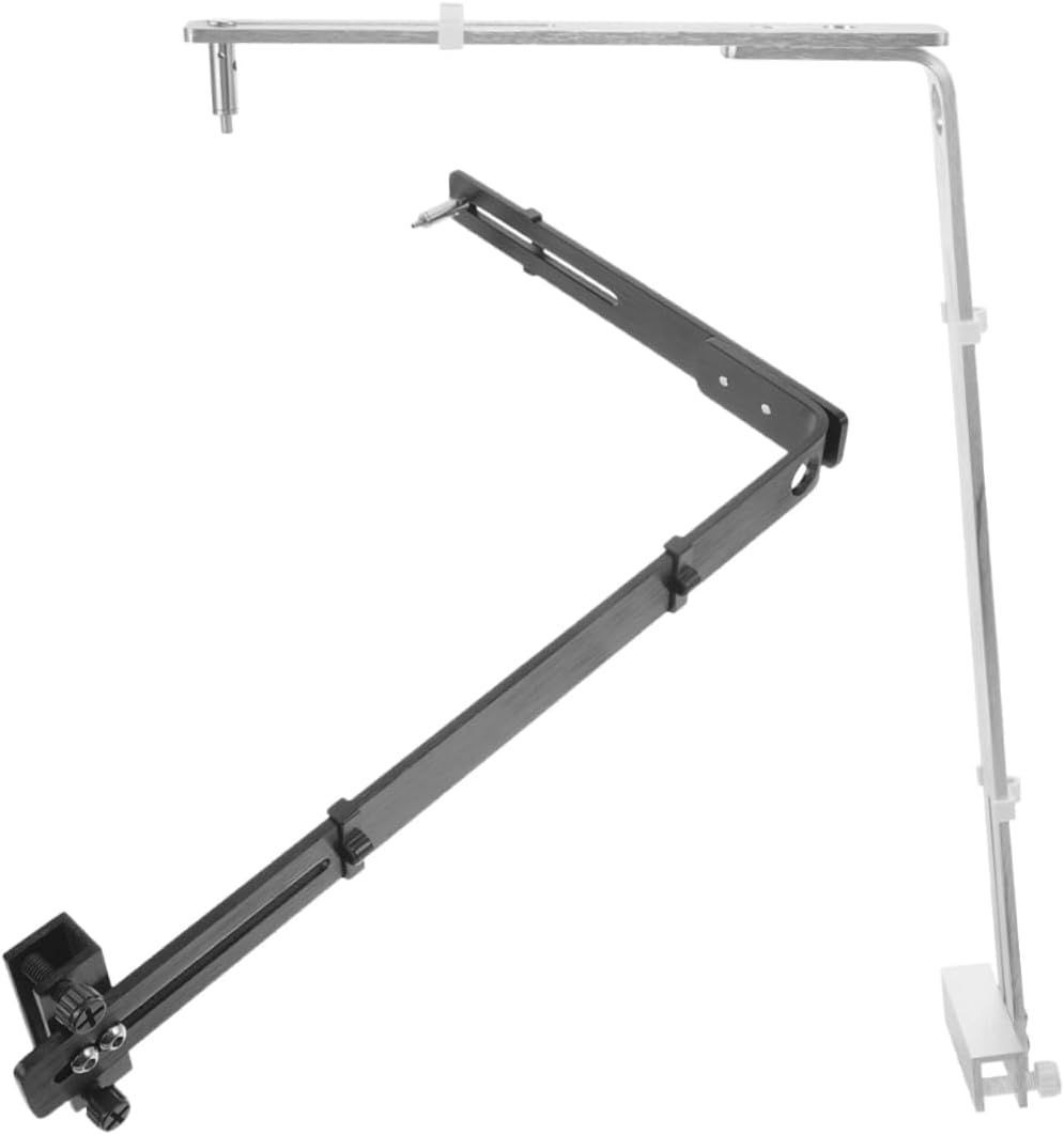 2pcs Fish Tank Light Holder Bracket for Easy Installation Supports Stylish Design for Aquariums for Aquatic Plants and Fish Lighting