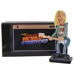 VOGLER Joh. Vogler GmbH Funny Life – Rockstar Kurt, Teen Spirit, en pierre artificielle, peinte à la main, collection Warren Stratford - Les Beatles, Paul McCartney, John Lennon, RIngo Starr, George Harrison