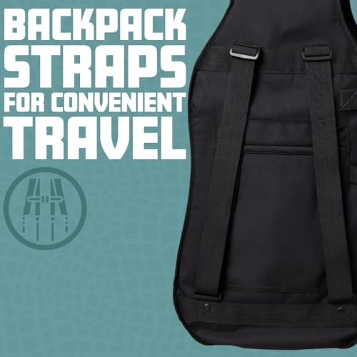 image for Gator Cases Lightweight Band and Orchestra Travel Bag for 3/4 UprightD