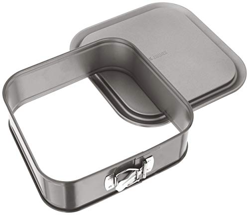 Judge Non-Stick Square 9 Cake Tin Springform, Dishwasher Safe 23cm x 23cm x 7cm - 5 Year Guarantee
