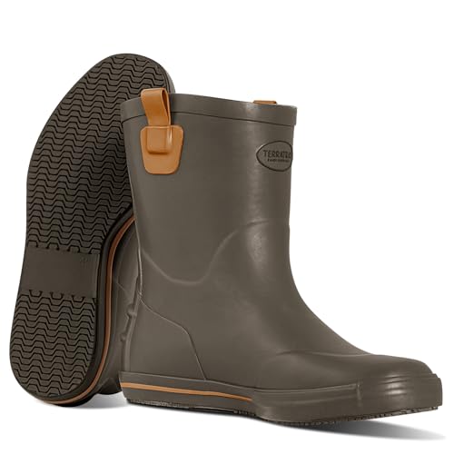 TerraTrax Wide Calf Waterproof Rain Boots