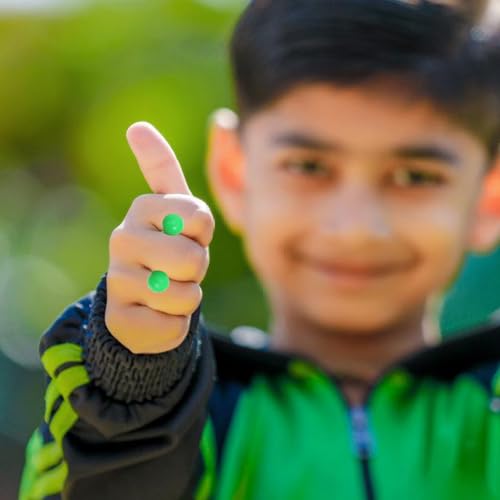 Alipis Augen Finger Groß Erwachsene Auge Fingerpuppen Ringauge Monsterfinger Augenpuppe Fingerspielzeug Pädagogisches Intelligentes Fingerspielzeug (Zufällige) Finger Augen Kinder Blau Gross