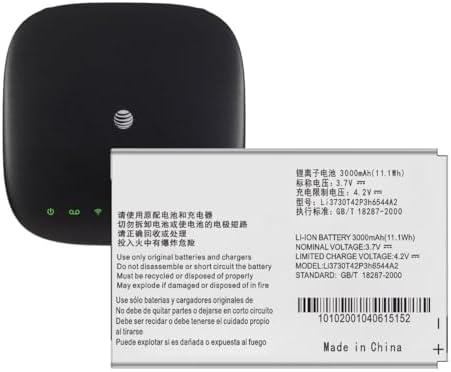 Replacement Battery For ZTE MF279 & Other 4G Routers – 3000mAh Li-Polymer, 3.7V