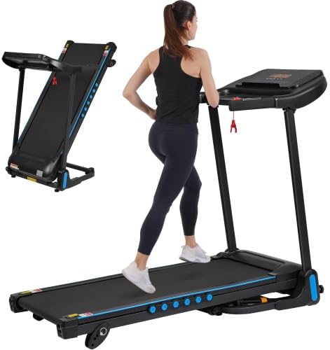 Caminadora Inclinable 3.0 HP para Casa - Capacidad 350 lbs, Bluetooth, Plegado Hidráulico