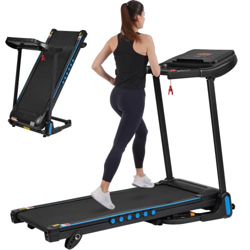 Image of 3.0 HP Incline Treadmill for Home Use - 350 lbs Capacity, Bluetooth, Hydraulic Folding, 10MPH, 4-Level Incline, Quiet Performance, Compact Storage
