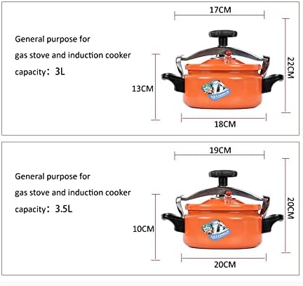 Olla a Presión de Acero Inoxidable 3.5L miniatura 2