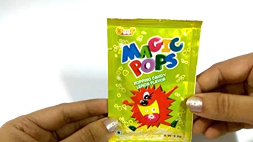 Image of jai jinendra MAGIC POP POPPING CANDY IMPORTED CANDY STRAWBERRY FLAVOUR GRAPE FLAVOR Pack of 10 x 2 = 20 pcs
