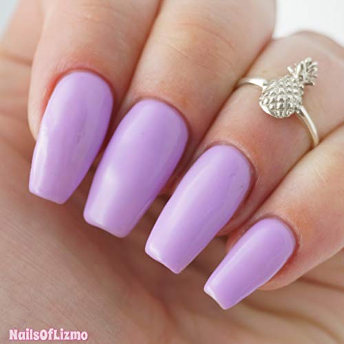 AIMEILI UV LED Gellack ablösbarer Gel Nagellack Lila Gel Polish - Neon Lavender (060) 10ml – Bild 4