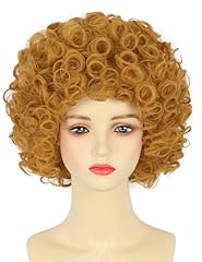 Yellow Curly Wig