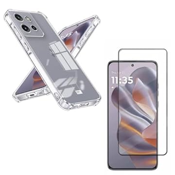 Capa Capinha Anti Impacto + Película Premium de Vidro 3D Compatível Com Moto Edge 50 NEO 5G - (Hard Glass Store)