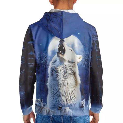 FKELYI Mens Hoodies Polynesian Traditional Tribal Print Long Sleeve Hooded Sweatshirt for Teen Boys Fashion Streetwear, Small4