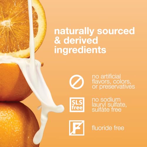 Image of Davids Kids & Adults Fluoride Free Whitening Orange Vanilla 5.25oz