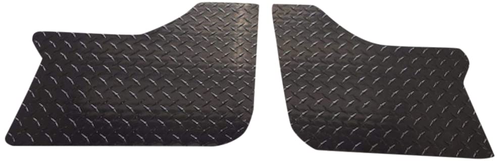 POLARIS RANGER 570 MID SIZE 2014 to 2017 DIAMOND PLATE FLOOR BOARDS BLACK