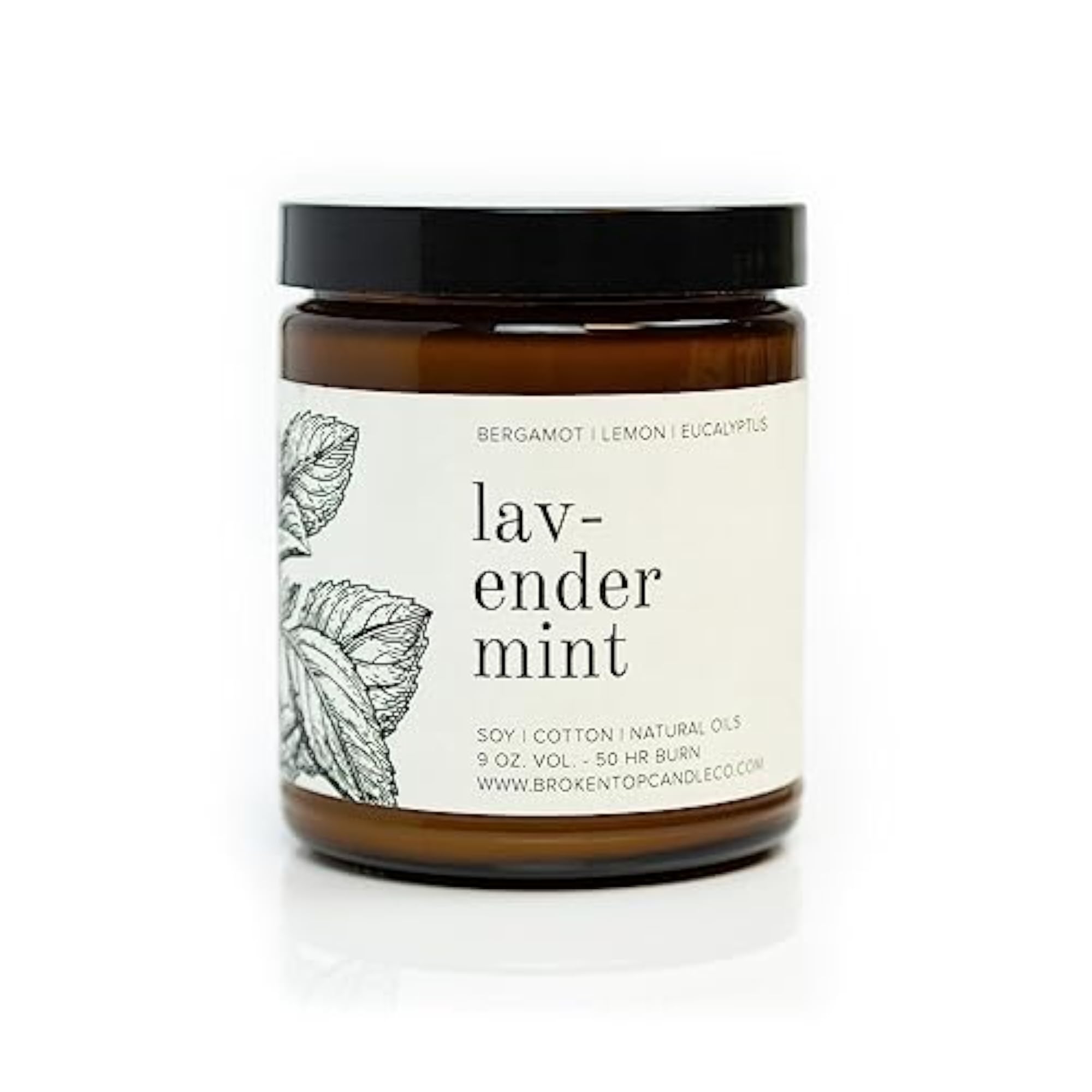 Candle Soy Lavender Mint 9 Ounce