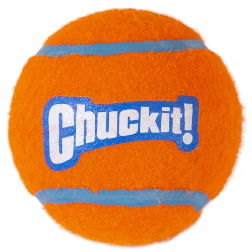 Chuckit 084001 Tennis Ball Large, 1 Hundeball kompatibel mit ballwerfer, L