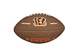 Synthetic Soft Touch Material Wilson Fútbol Suave de la NFL, NFL, Color Cincinnati Bengals, tamaño Mini