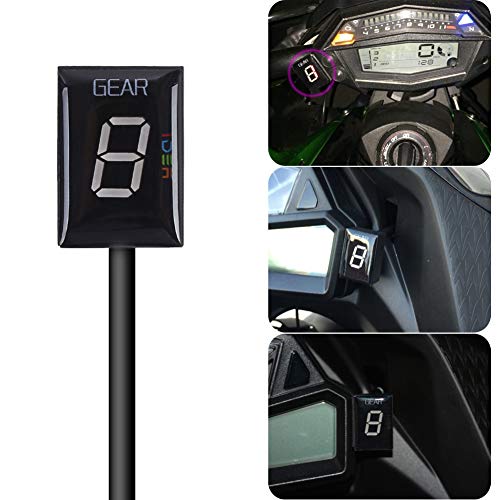 Idea Waterproof Motorcycle Gear Indicator Led Display For Yamaha (Green) #TOP1