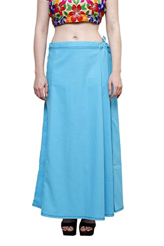 Image of Pistaa's combo of Women's Cotton Best Plain Solid Indian Readymade Inskirt Saree petticoats