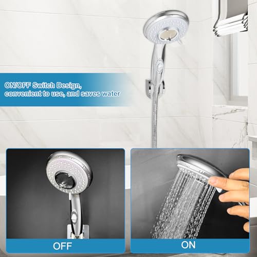 Acessório de chuveiro de cachorro para lavar seu animal de estimação - desviador de 3 vias e 5 modos